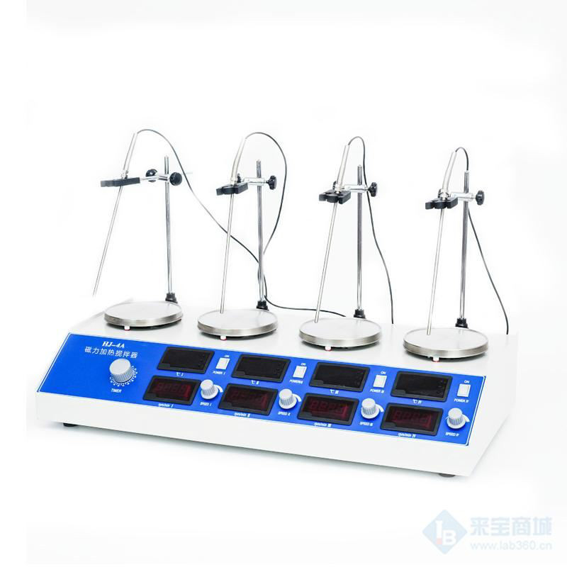 欧莱博 HJ-4A数显恒温磁力搅拌器