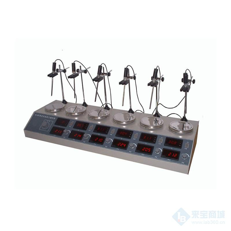 欧莱博 HJ-6A数显恒温磁力搅拌